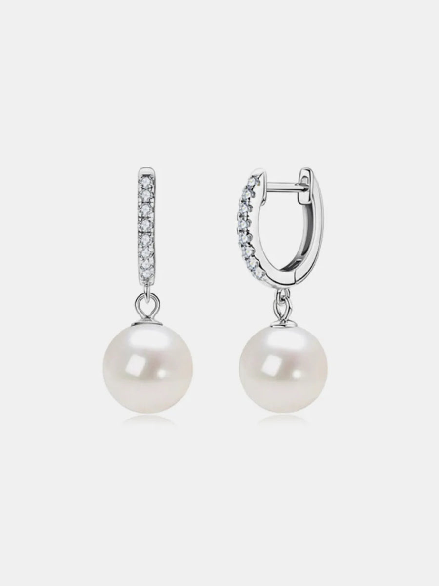 925 Sterling Silver Freshwater Pearl Earrings - Easy Pickins Store