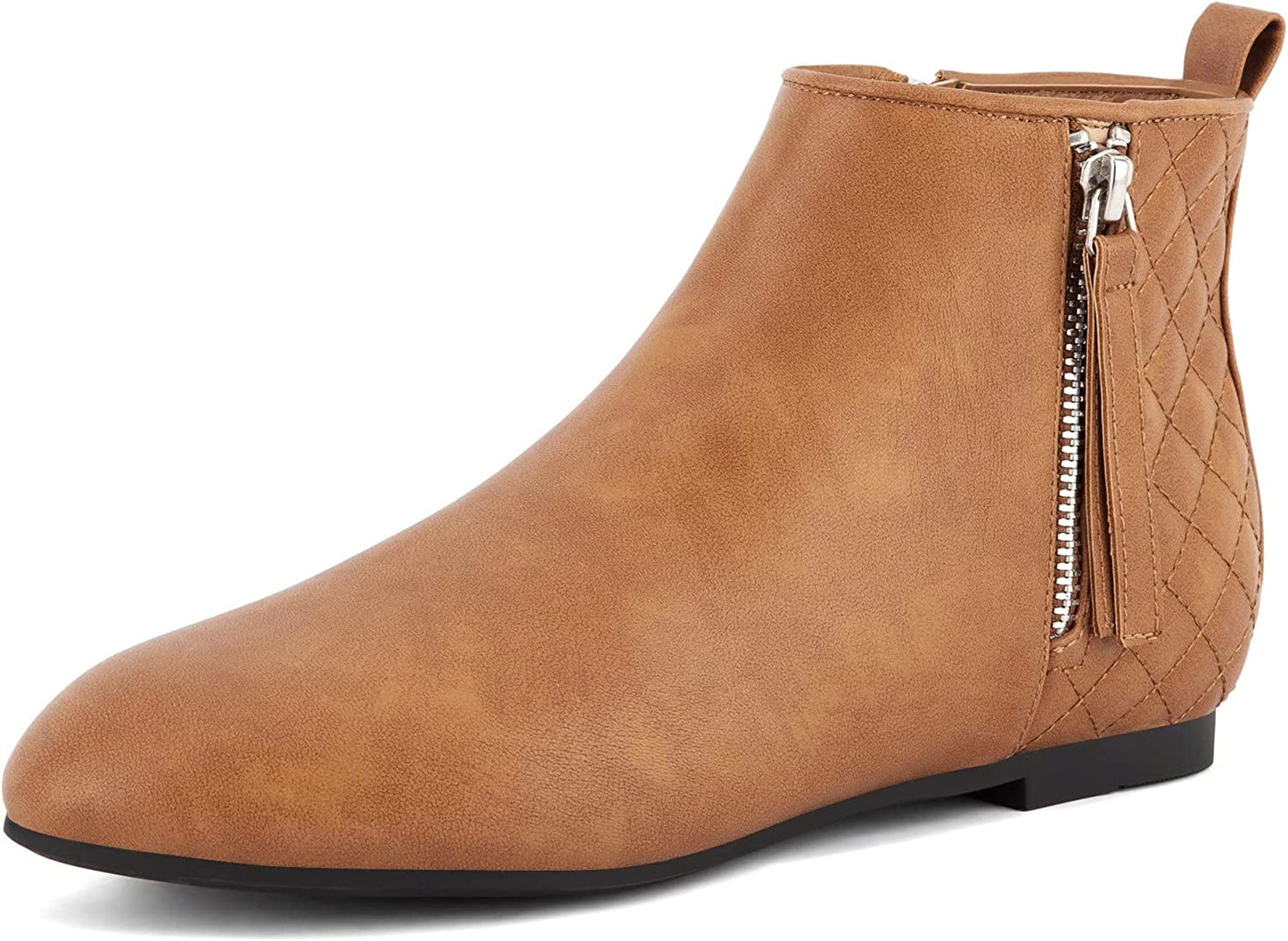 Classic Women's Flat Heel Ankle Boots - Easy Pickins Store