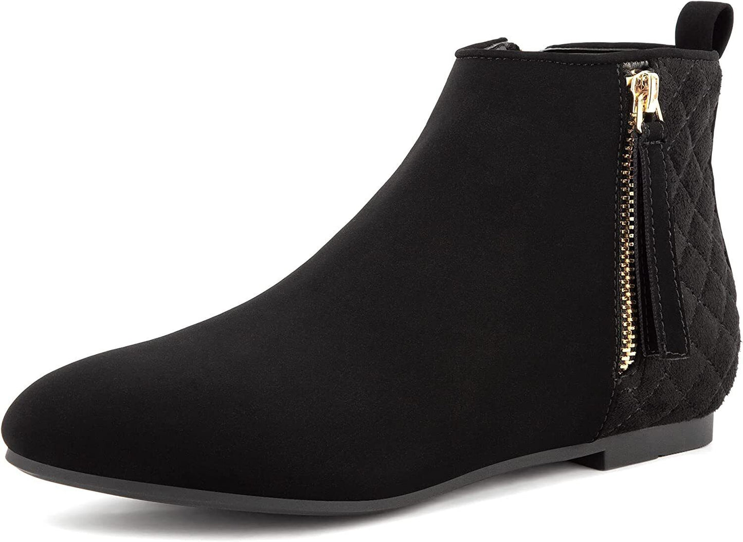 Classic Women's Flat Heel Ankle Boots - Easy Pickins Store