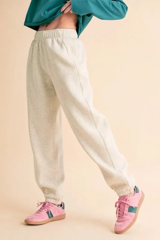Drawstring Elastic Waist Joggers - Easy Pickins Store