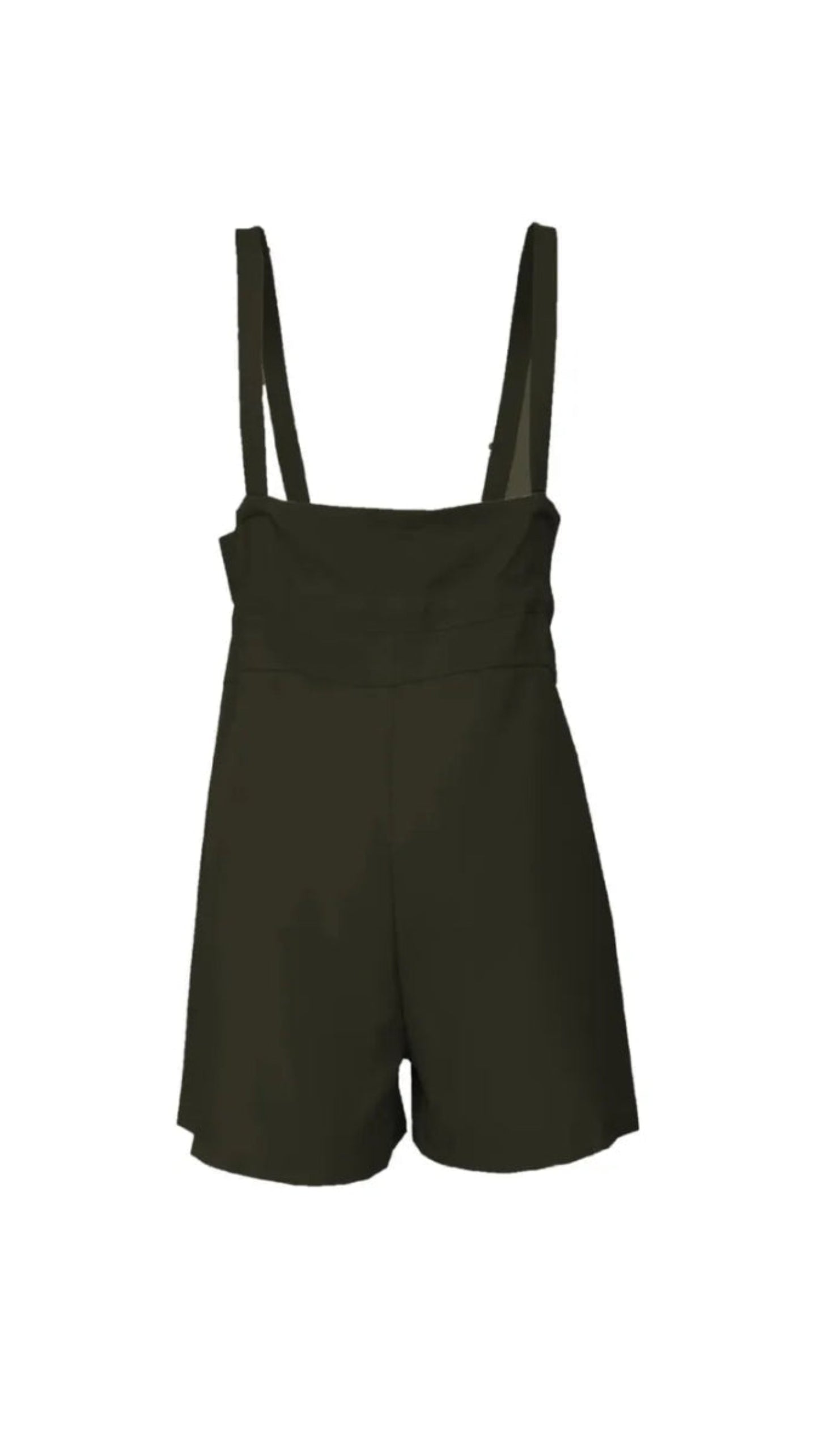 Drawstring Wide Strap Overalls with Pockets - Easy Pickins Store