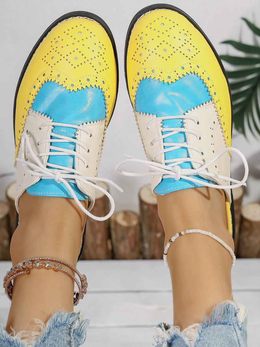 Eyelet Lace Up Slip - Ons - Easy Pickins Store