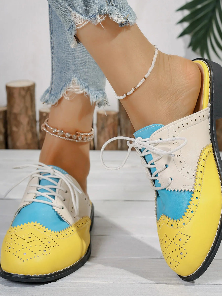 Eyelet Lace Up Slip - Ons - Easy Pickins Store