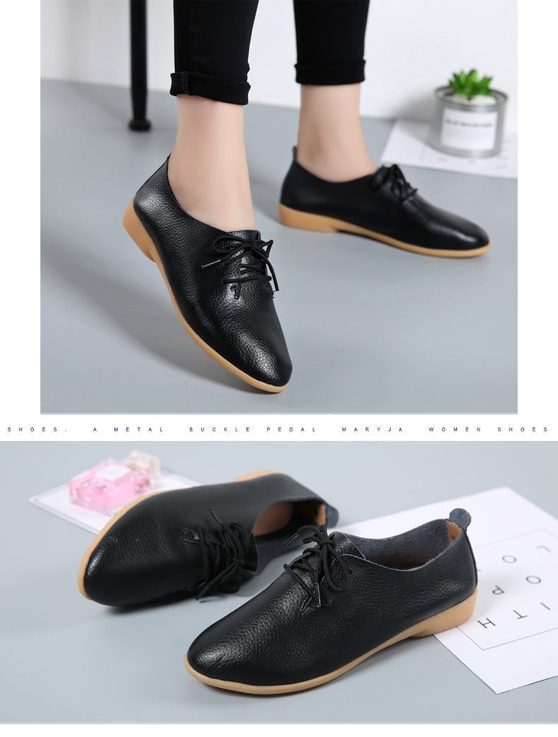 Oxford Leather Loafers - Easy Pickins Store