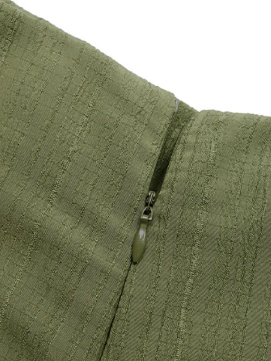 Ruched High Rise Shorts with Back Zipper - Easy Pickins Store