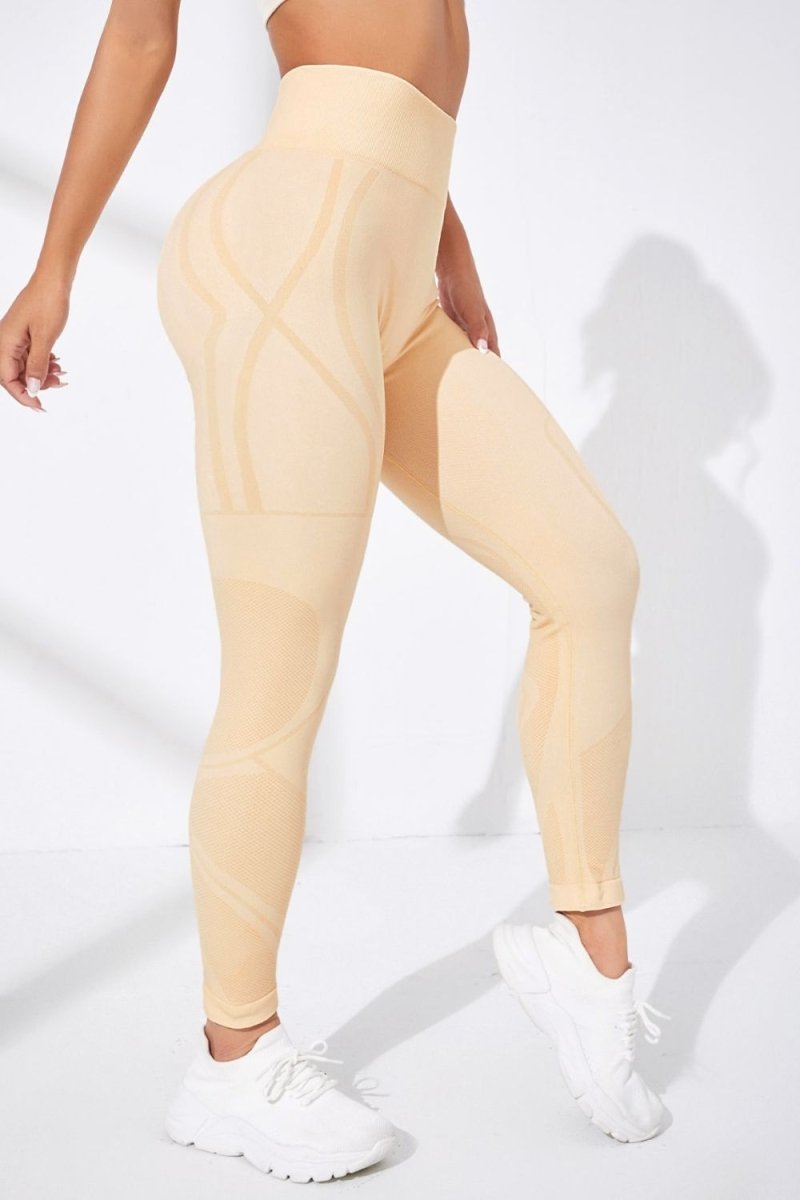 Wide Waistband Long Active Pants - Easy Pickins Store