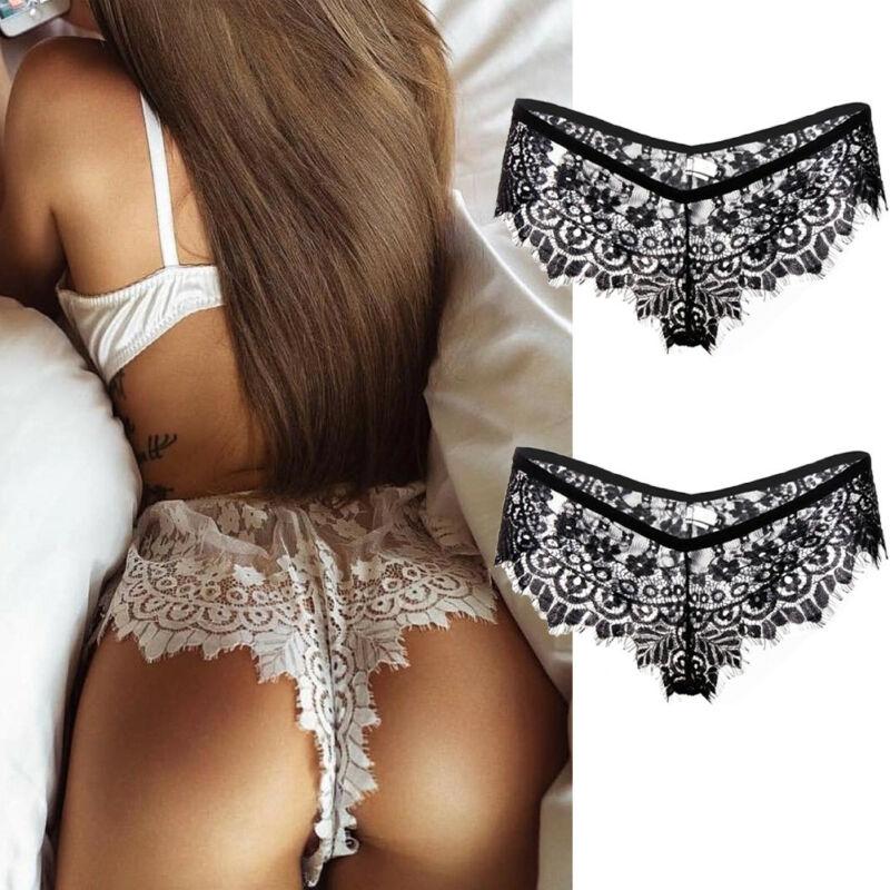 2 pairs Lace High Waist Sexy G String Panties - Easy Pickins Store