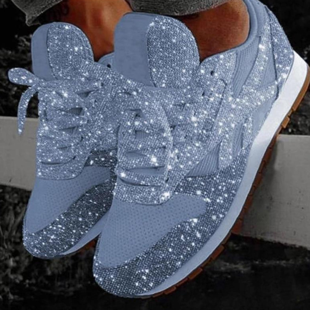 Flat Lace Up Platform Breathable Mesh Sneakers - Easy Pickins Store