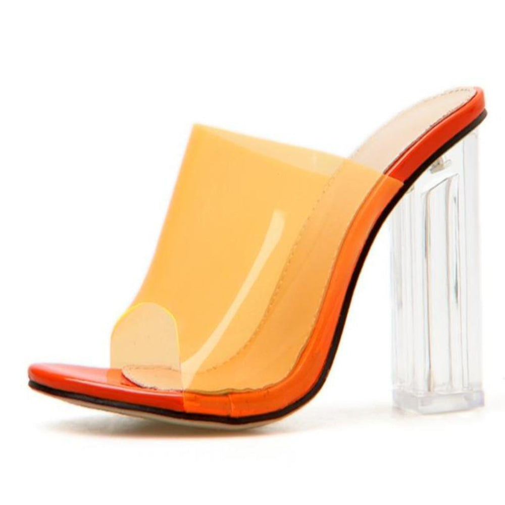 Jelly Crystal Clear High Heels Pumps - Easy Pickins Store
