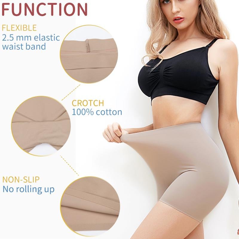 Safety Shorts Slimming Pants High Waist Underwear Shorts Women Ladies Pants  Underwear Safety Pants Shapers (Color : 1, Size : Large)