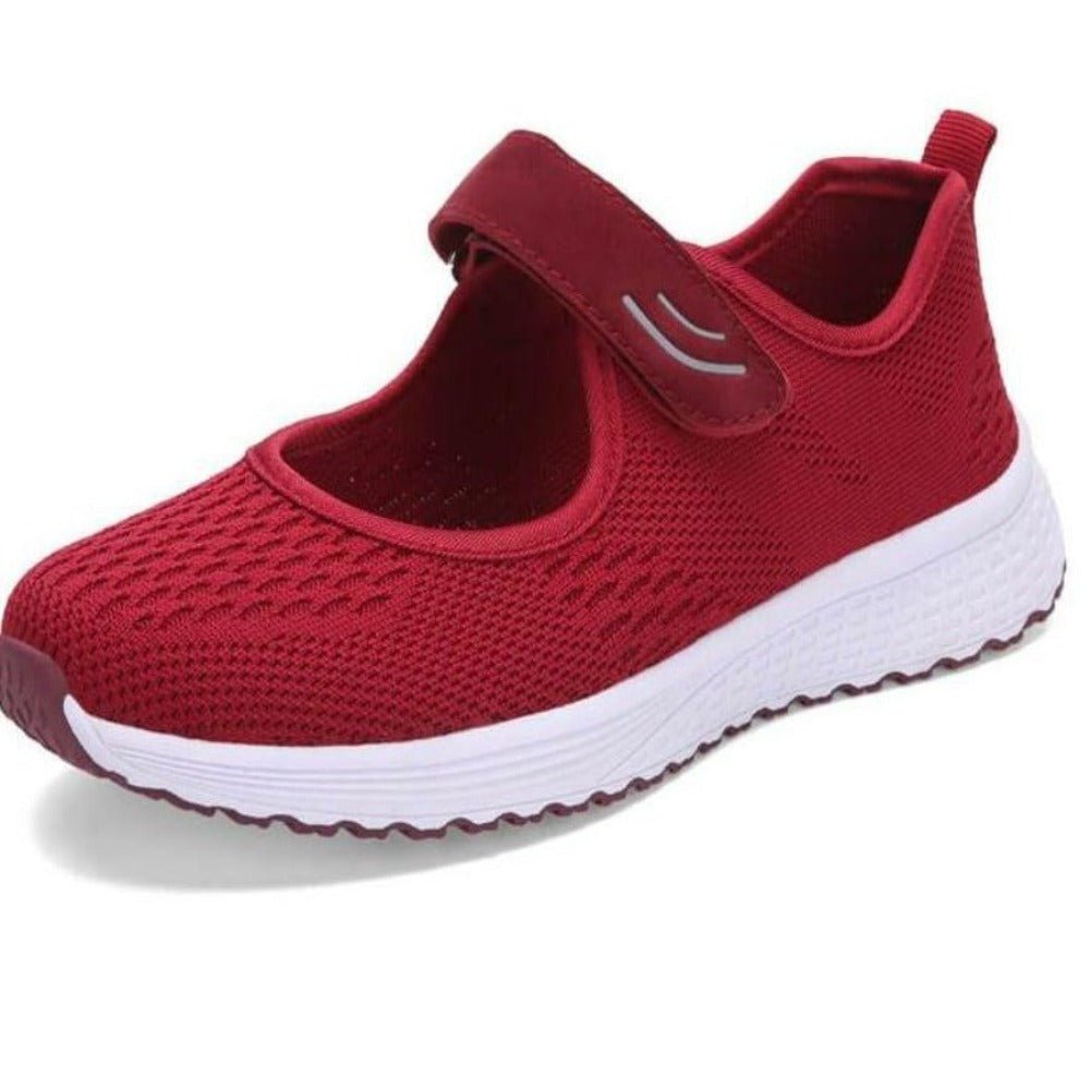 Breathable Vulcanize Comfortable Flying Fabric Mesh Sneakers - Easy Pickins Store