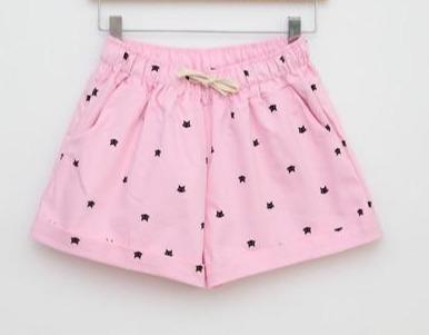 Candy Color Elastic With Belt Shorts - Easy Pickins Store