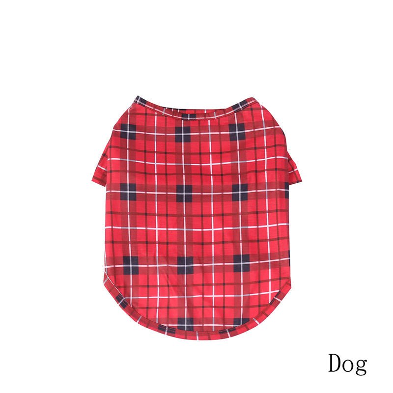 Christmas Matching Pajamas Plaid Cotton Family - Easy Pickins Store