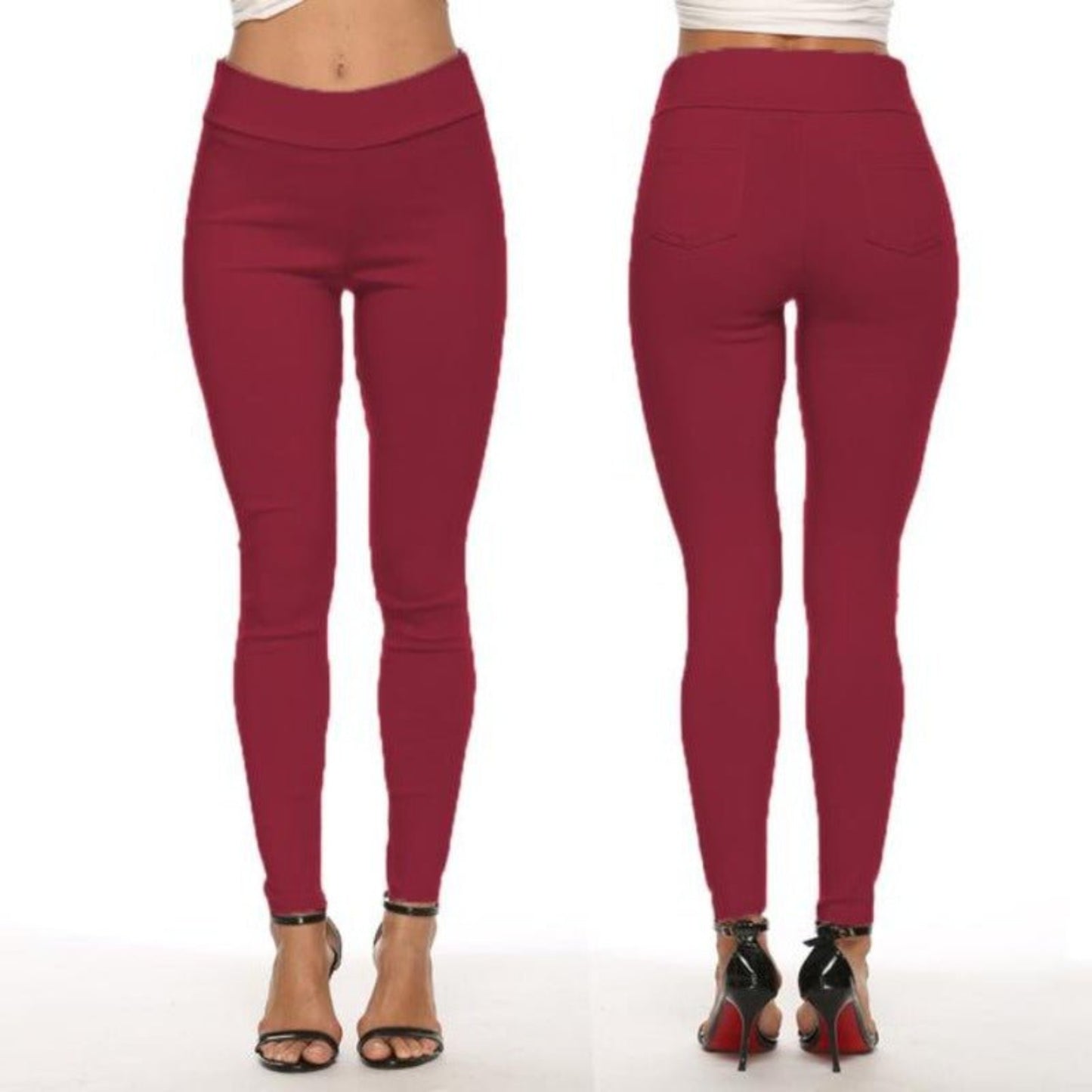 Cotton Pocket Slim Denim Skinny Pencil Pants - Easy Pickins Store