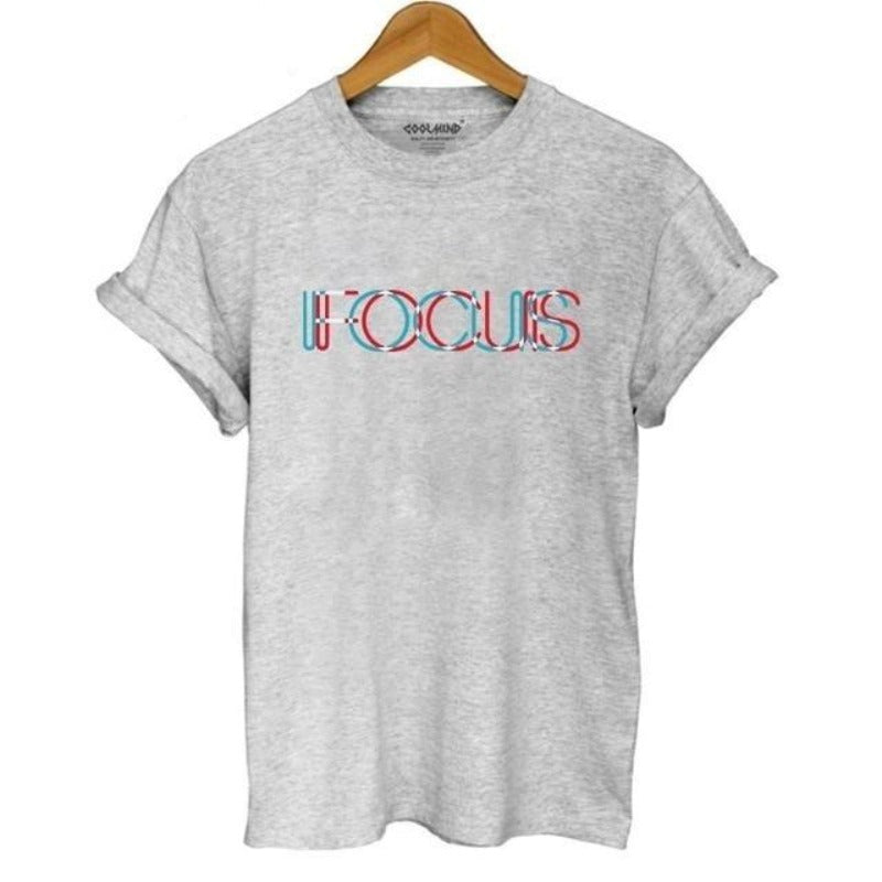 Cotton Short Sleeve O - neck T-shirt - Easy Pickins Store