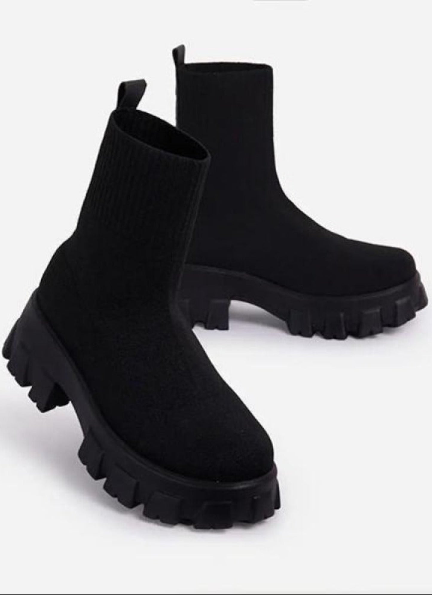 Couple Socks Shoes Knitted Short Boots - Easy Pickins Store