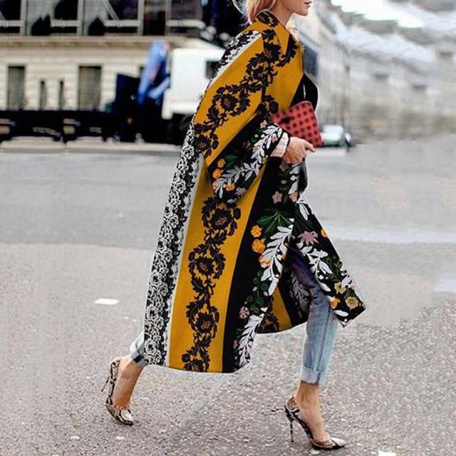 Fashion Retro Long Outerwear - Easy Pickins Store