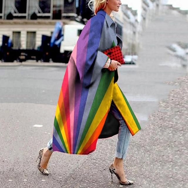 Fashion Retro Long Outerwear - Easy Pickins Store