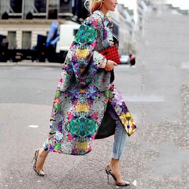 Fashion Retro Long Outerwear - Easy Pickins Store