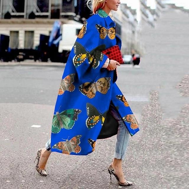 Fashion Retro Long Outerwear - Easy Pickins Store