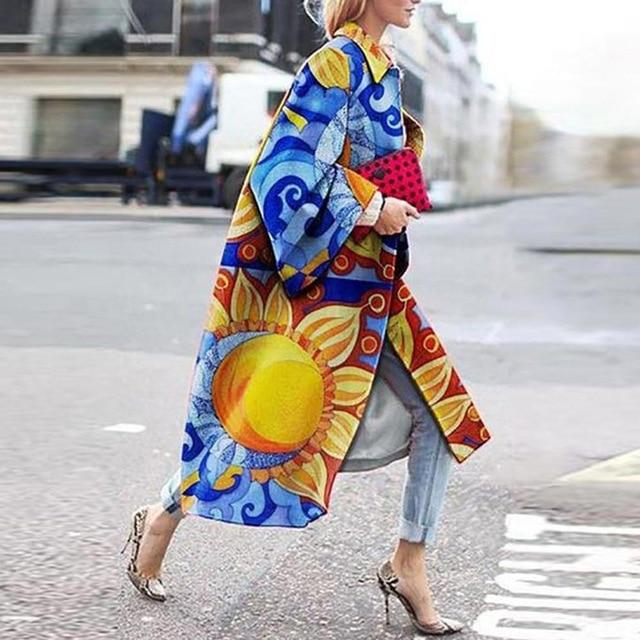 Fashion Retro Long Outerwear - Easy Pickins Store