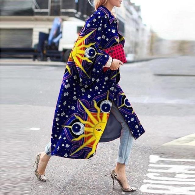 Fashion Retro Long Outerwear - Easy Pickins Store