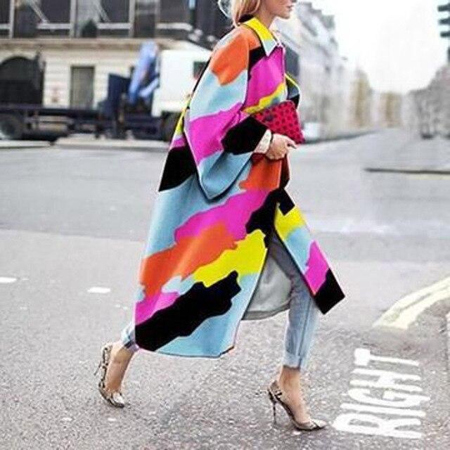 Fashion Retro Long Outerwear - Easy Pickins Store