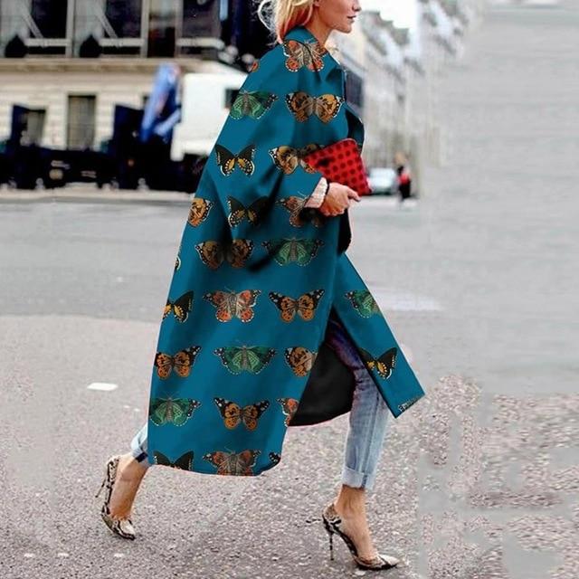 Fashion Retro Long Outerwear - Easy Pickins Store