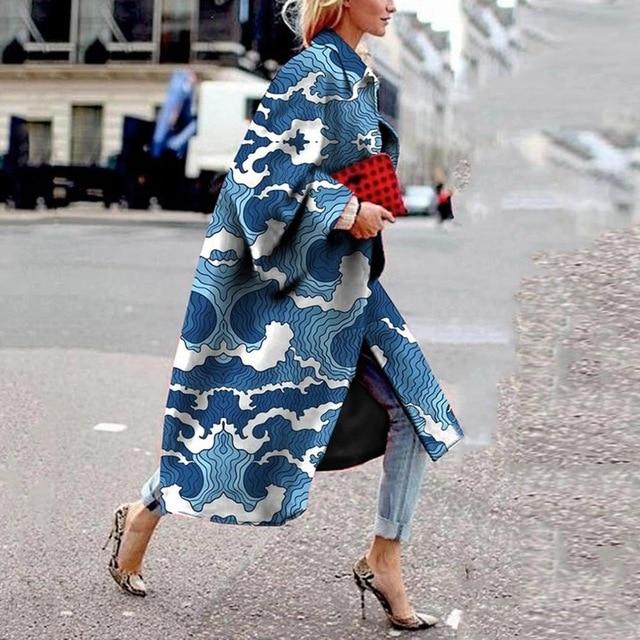 Fashion Retro Long Outerwear - Easy Pickins Store