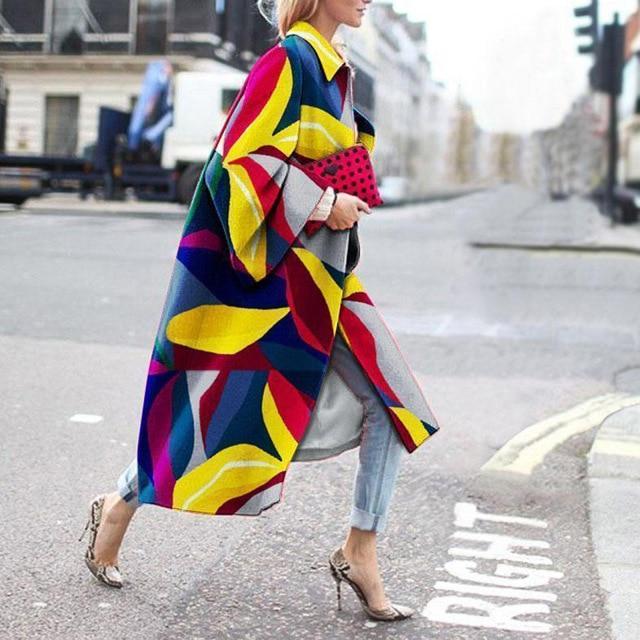 Fashion Retro Long Outerwear - Easy Pickins Store
