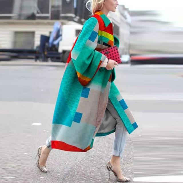 Fashion Retro Long Outerwear - Easy Pickins Store