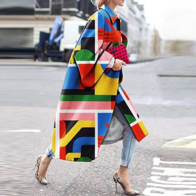 Fashion Retro Long Outerwear - Easy Pickins Store