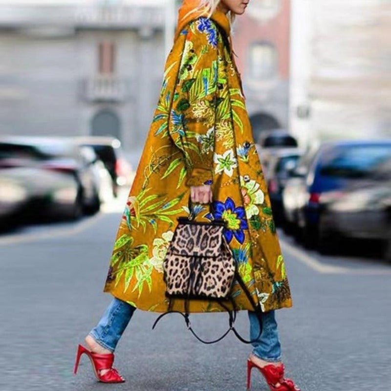Fashion Retro Long Outerwear - Easy Pickins Store