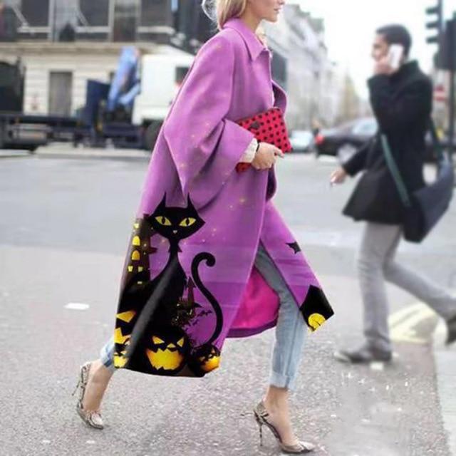 Fashion Retro Long Outerwear - Easy Pickins Store