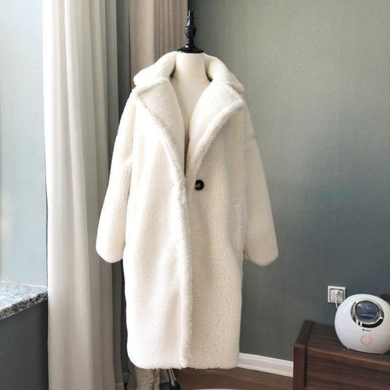 Faux Fur Teddy Coat Outwear Shaggy - Easy Pickins Store