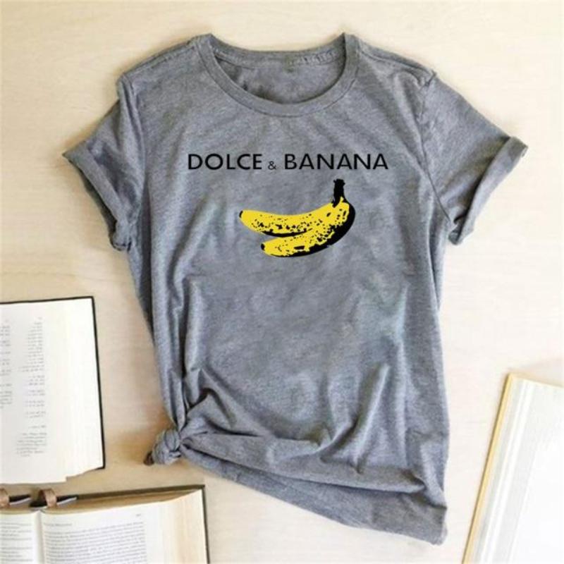Funny Short Sleeve Dolce & Banana T-shirt - Easy Pickins Store