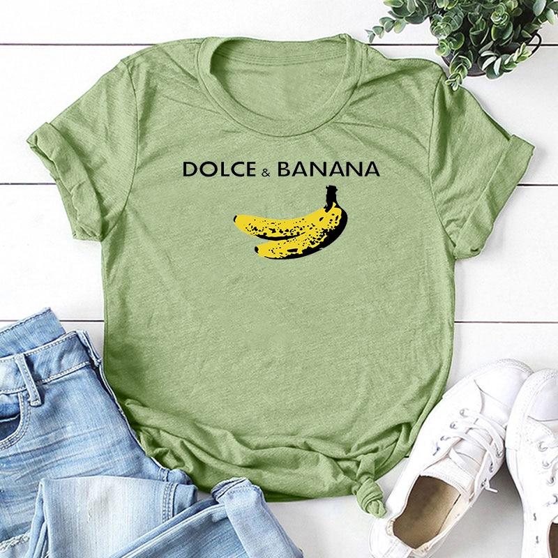 Funny Short Sleeve Dolce & Banana T-shirt - Easy Pickins Store