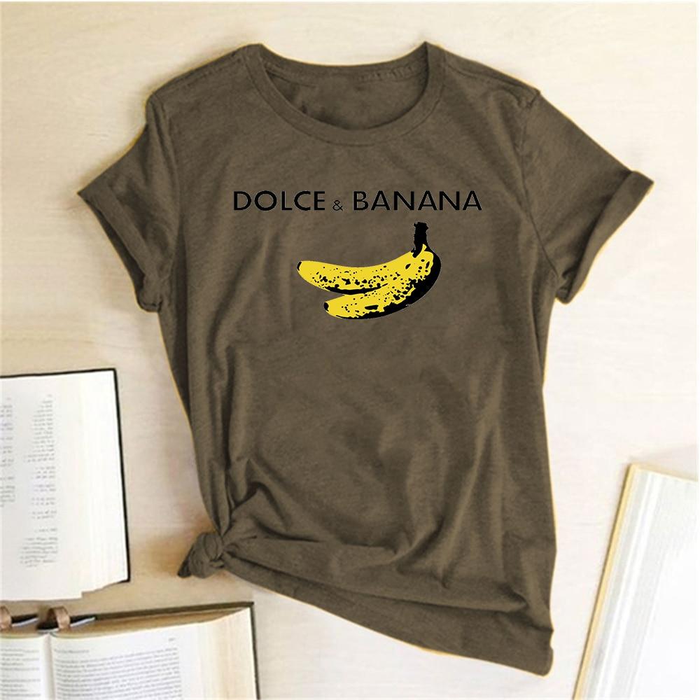 Funny Short Sleeve Dolce & Banana T-shirt - Easy Pickins Store
