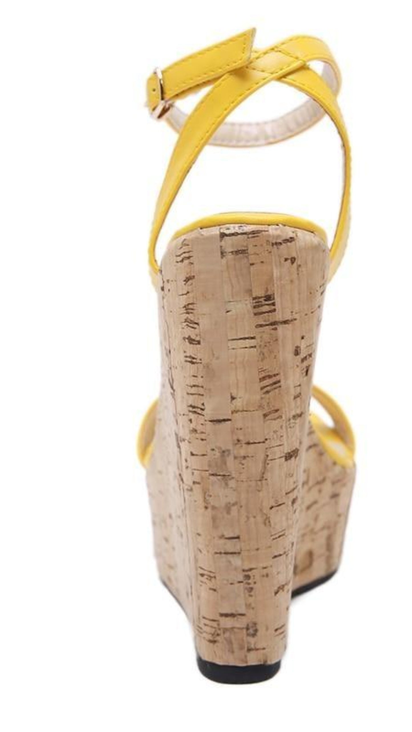 High Heels Ankle Buckle Strap Wedge Platform Peep Toe Sandals - Easy Pickins Store