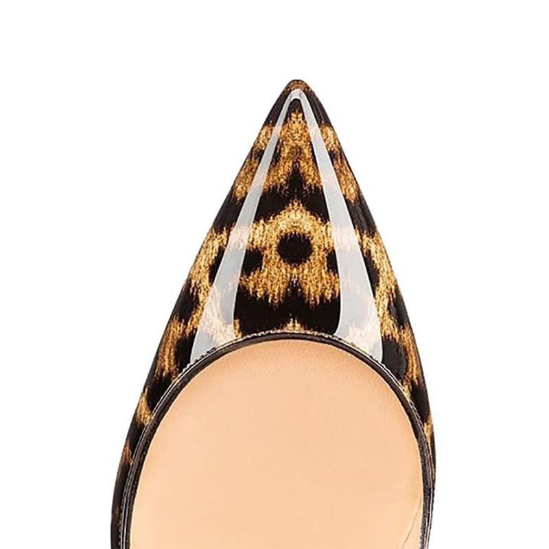 High Heels Leopard Pointy Toe Pumps - Easy Pickins Store