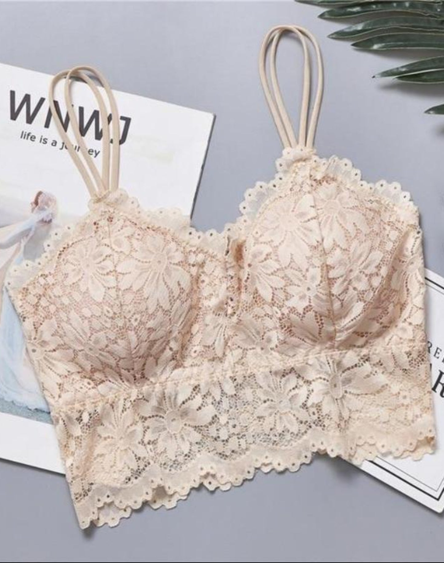 Lace Floral Bra Tank Underwear Brassiere - Easy Pickins Store