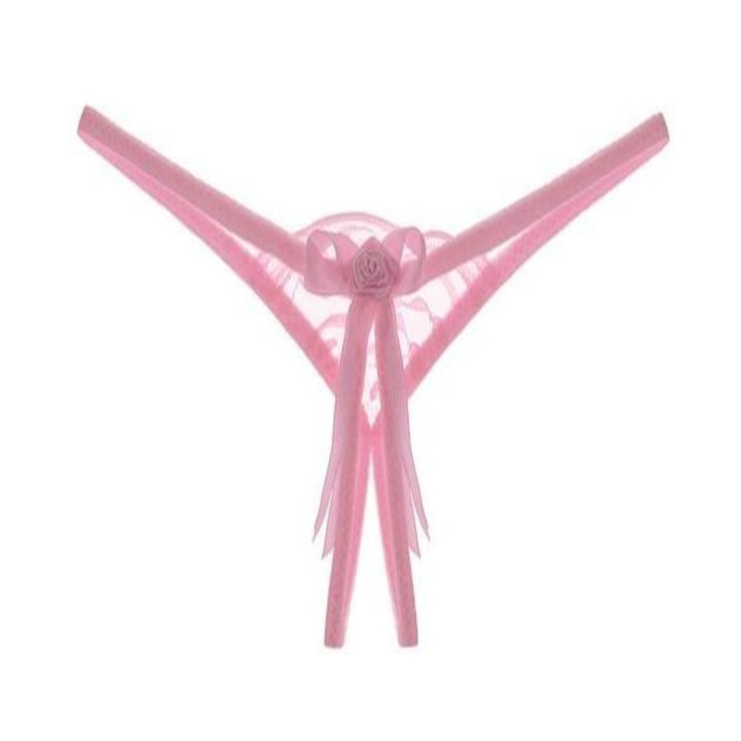 Lace Open Crotch Panties Straps Bow Tie Free Size - Easy Pickins Store