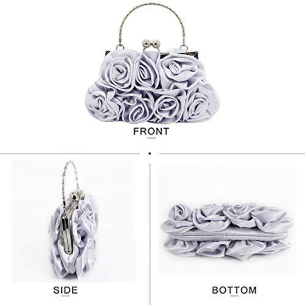 Leather Dome Satchel Handbag Tote Bride Bag - Easy Pickins Store