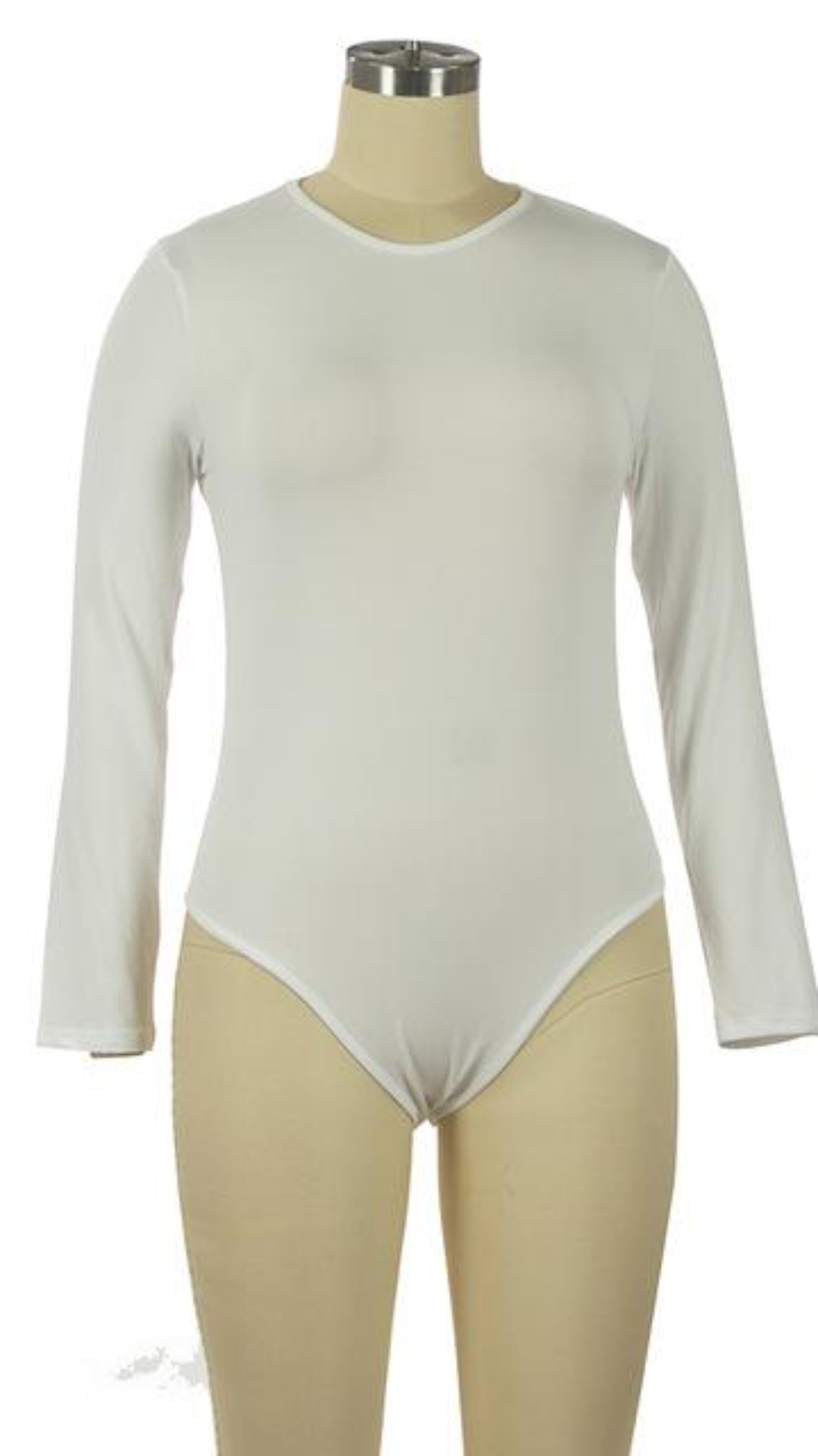 Long Sleeve Slim Bottoming Romper - Easy Pickins Store