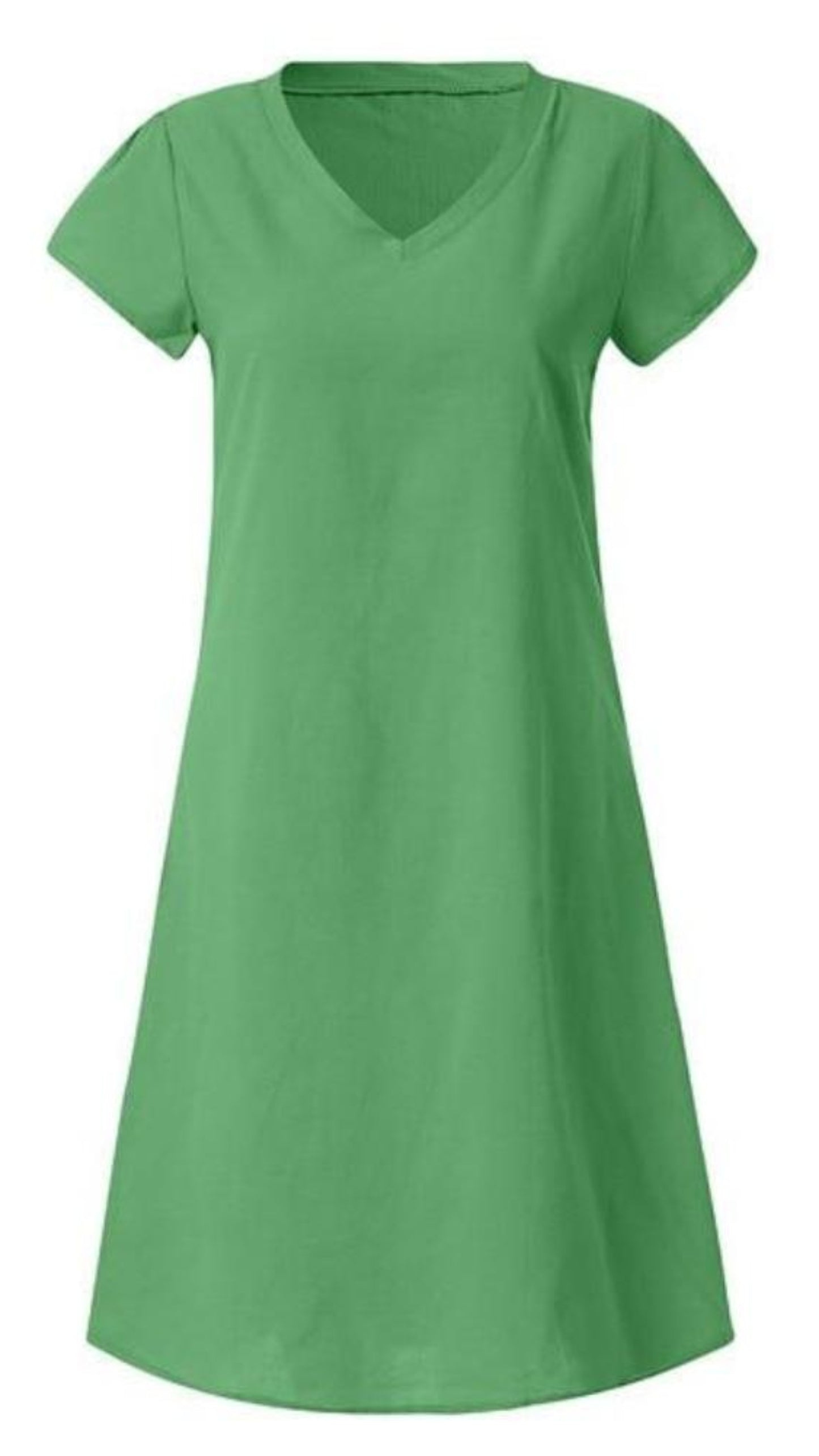 Loose Summer Style Cotton Casual Dress - Easy Pickins Store