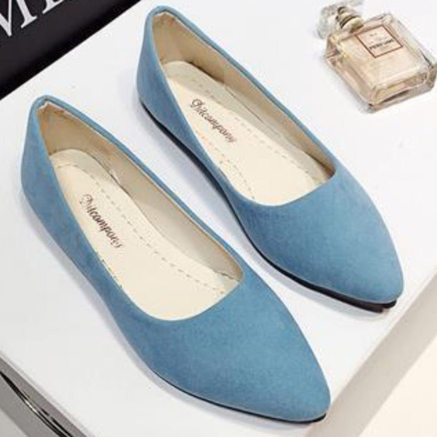 Pearl Shallow Mouthed Chic Flats - Easy Pickins Store