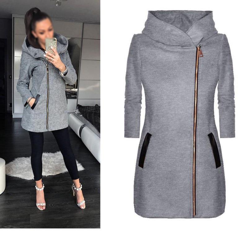 Plush Hooded Turtleneck Zipper Jacket - Easy Pickins Store