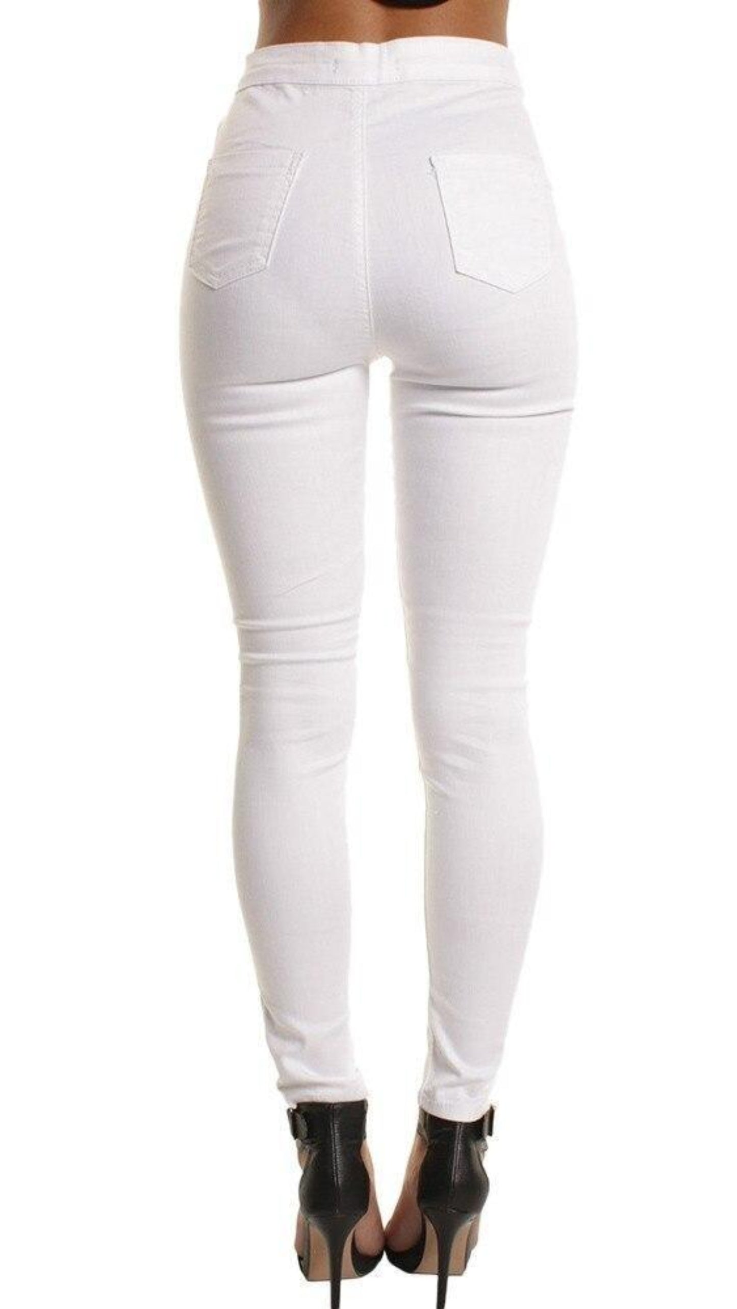 Ripped Casual Slim Hole Long Zippers Jeans - Easy Pickins Store