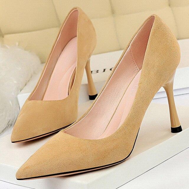 Sexy Kitten Heels Pumps High Heels - Easy Pickins Store