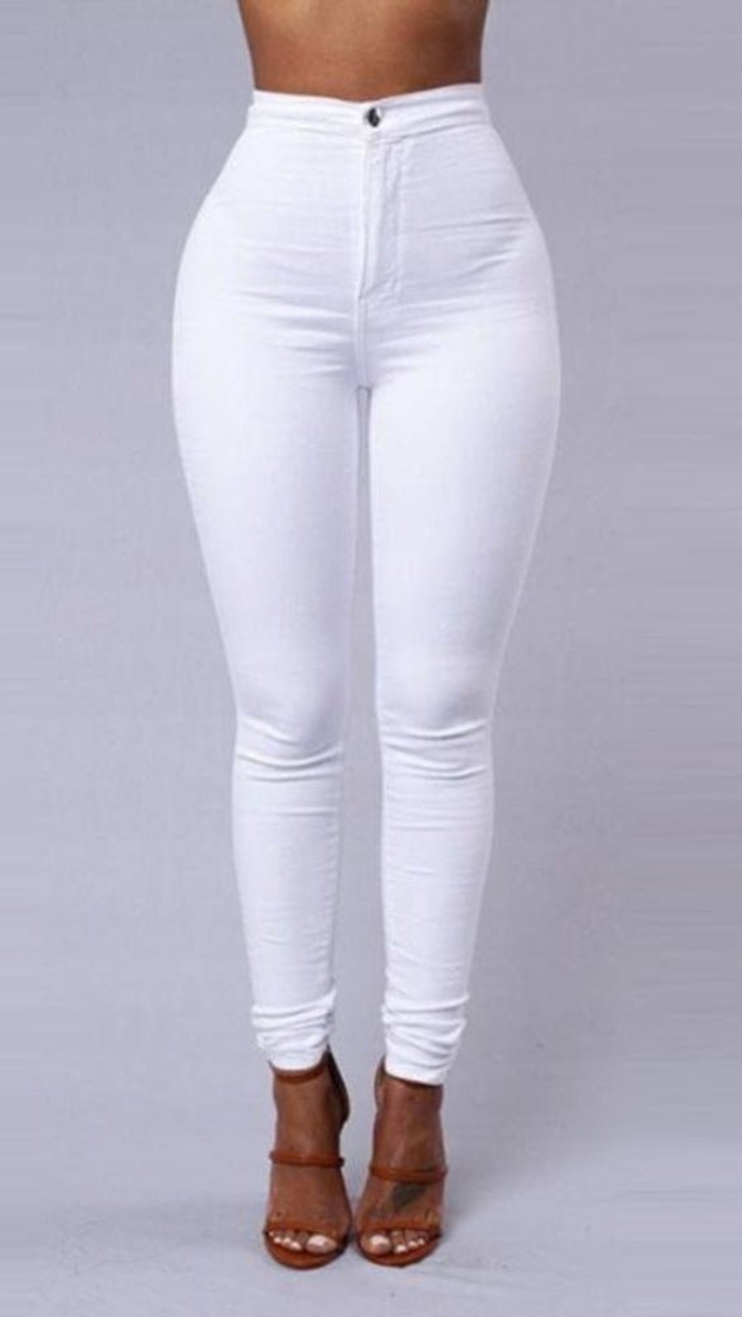 Skinny High Waist Render Jeans - Easy Pickins Store